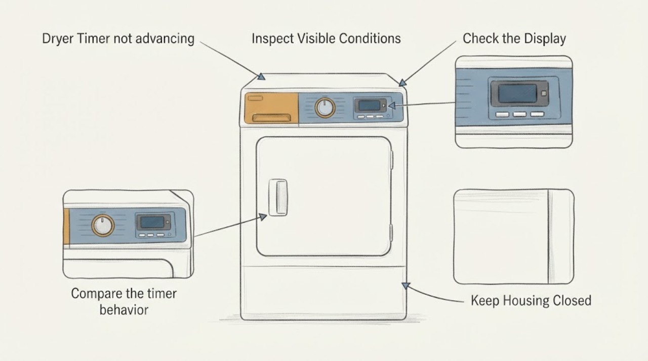 Dryer Timer not advancing