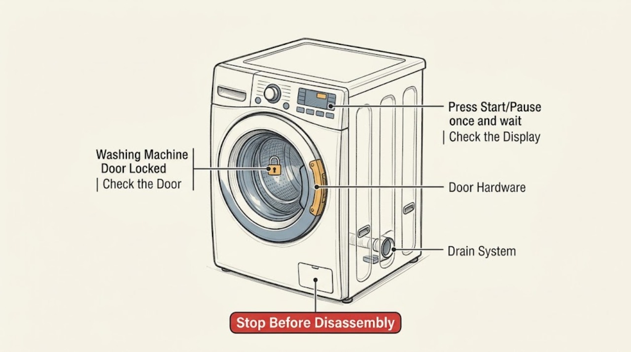 Washing Machine Door Locked