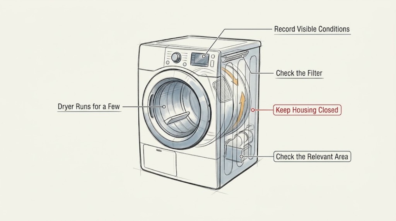 Dryer Runs for a Few