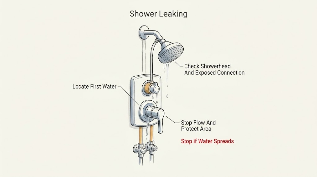 Shower Leaking