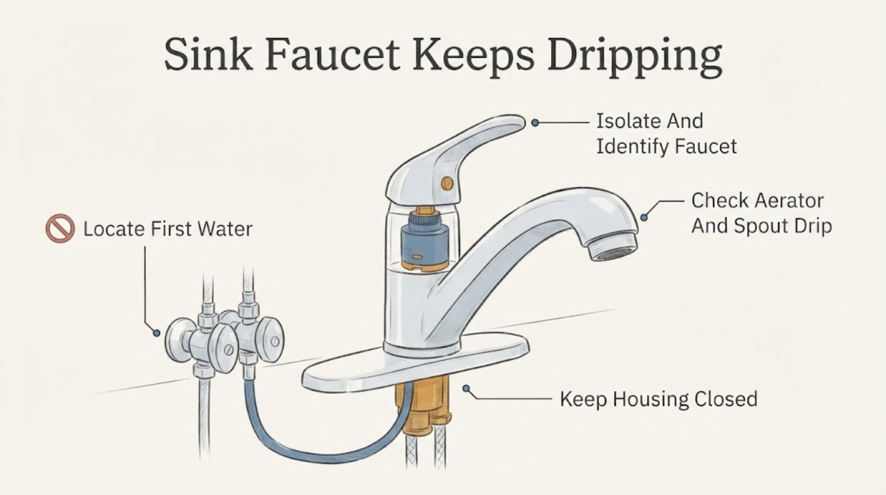 Sink Faucet Keeps Dripping
