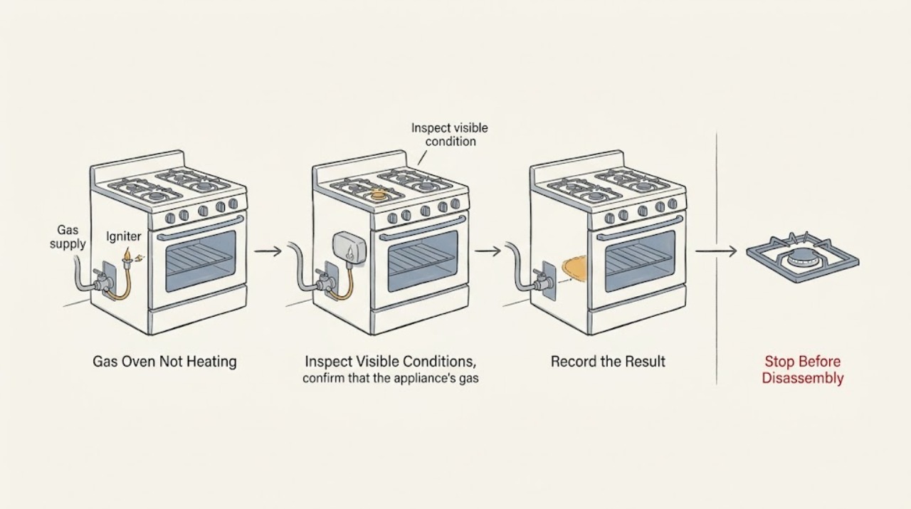 Gas Oven Not Heating