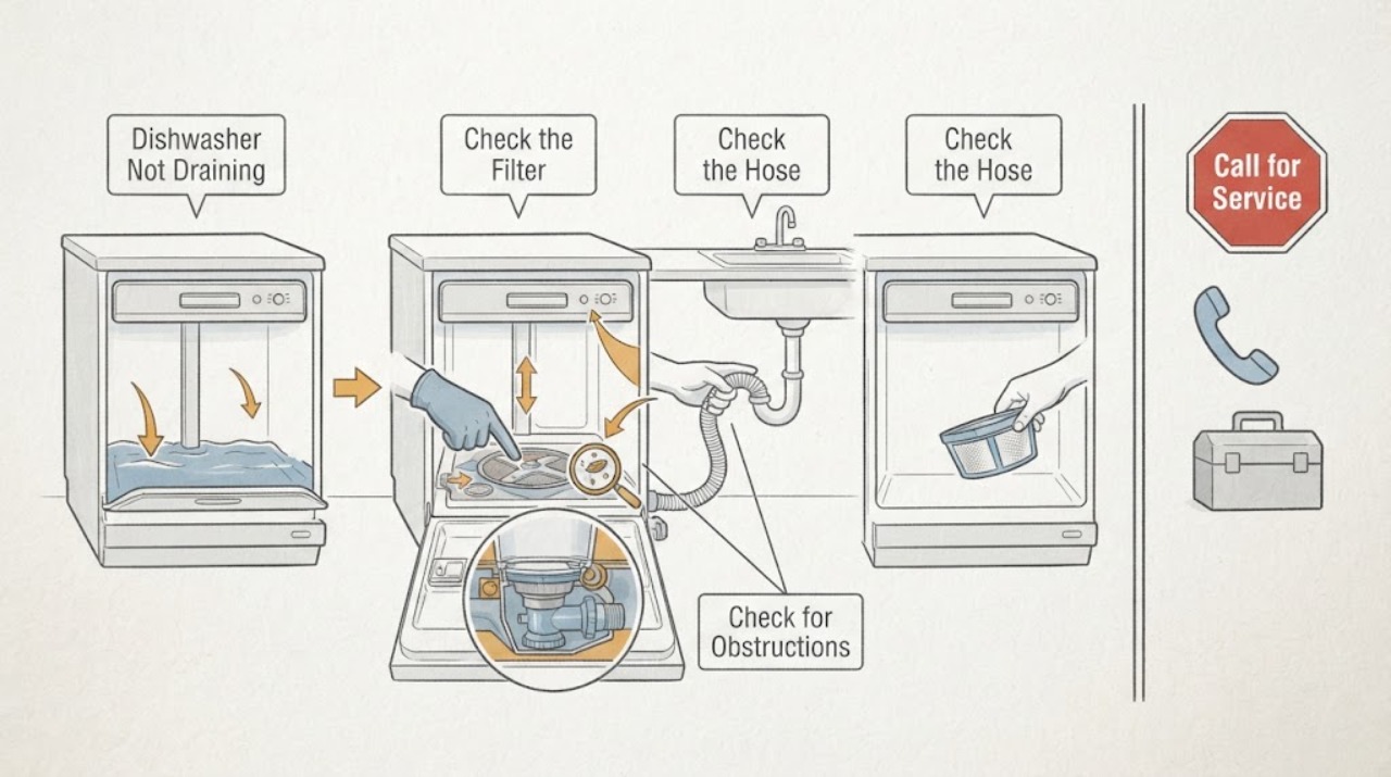 Dishwasher Not Draining