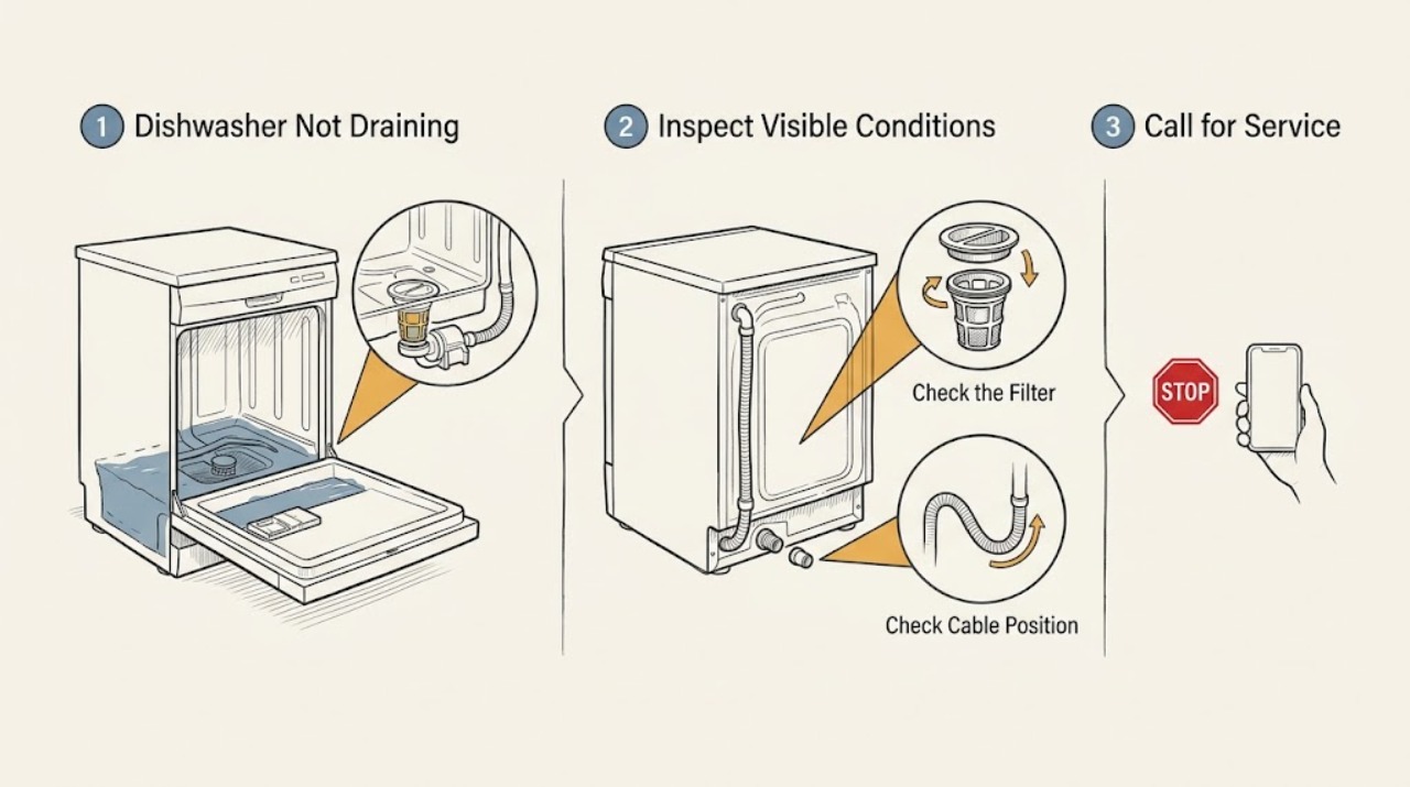 Dishwasher Not Draining