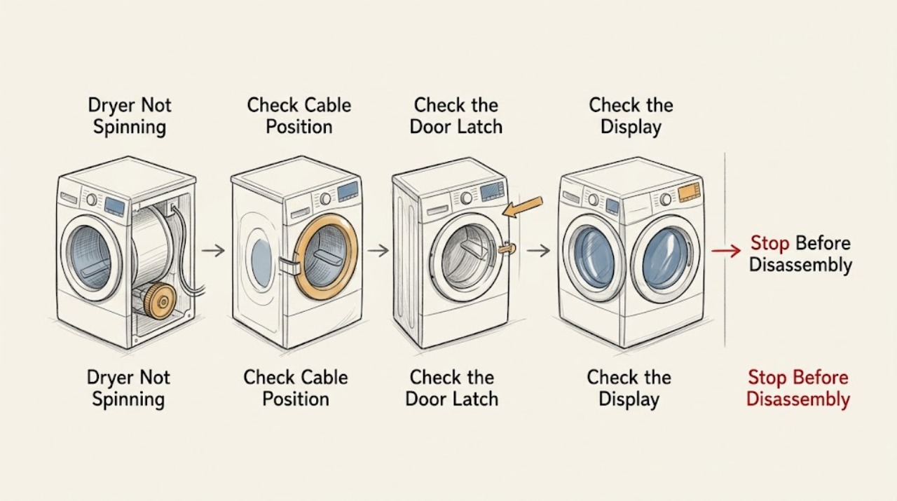 Dryer Not Spinning