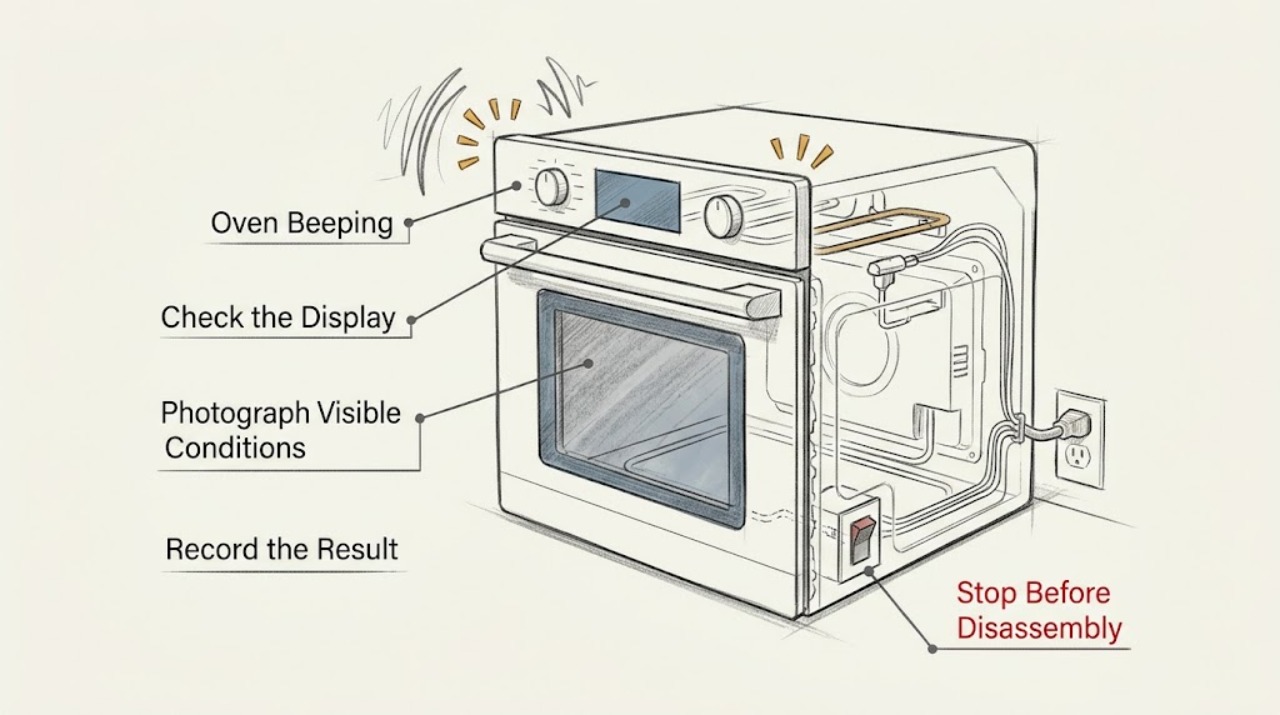 Oven Beeping