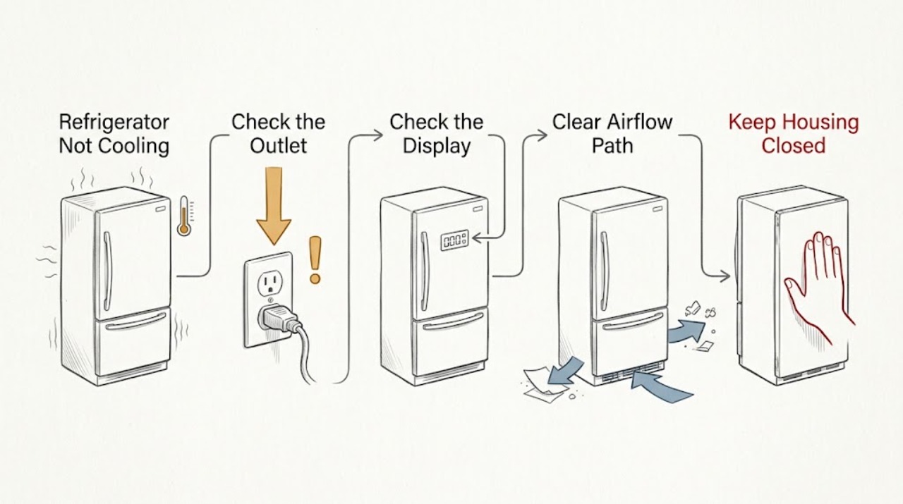Refrigerator Not Cooling