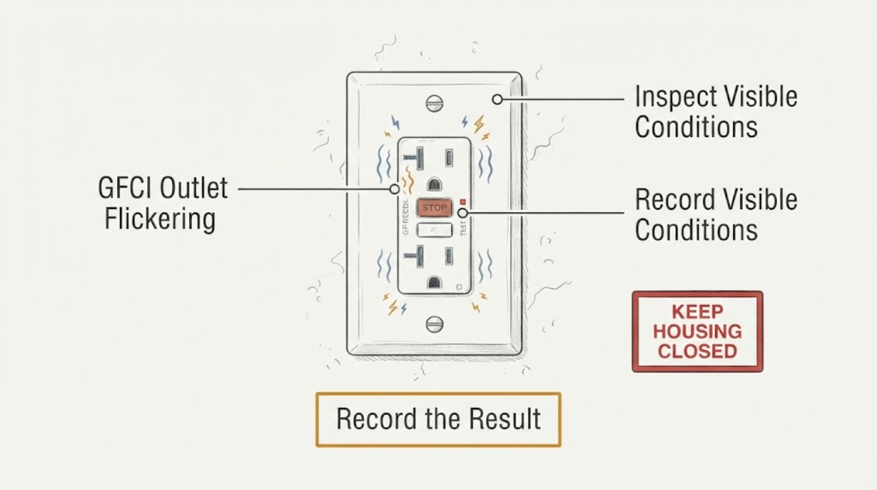 GFCI Outlet Flickering