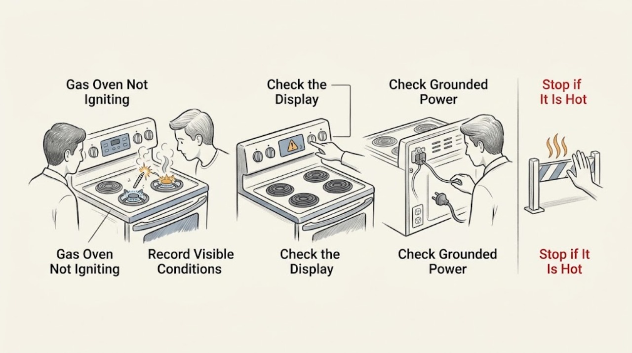 Gas Oven Not Igniting