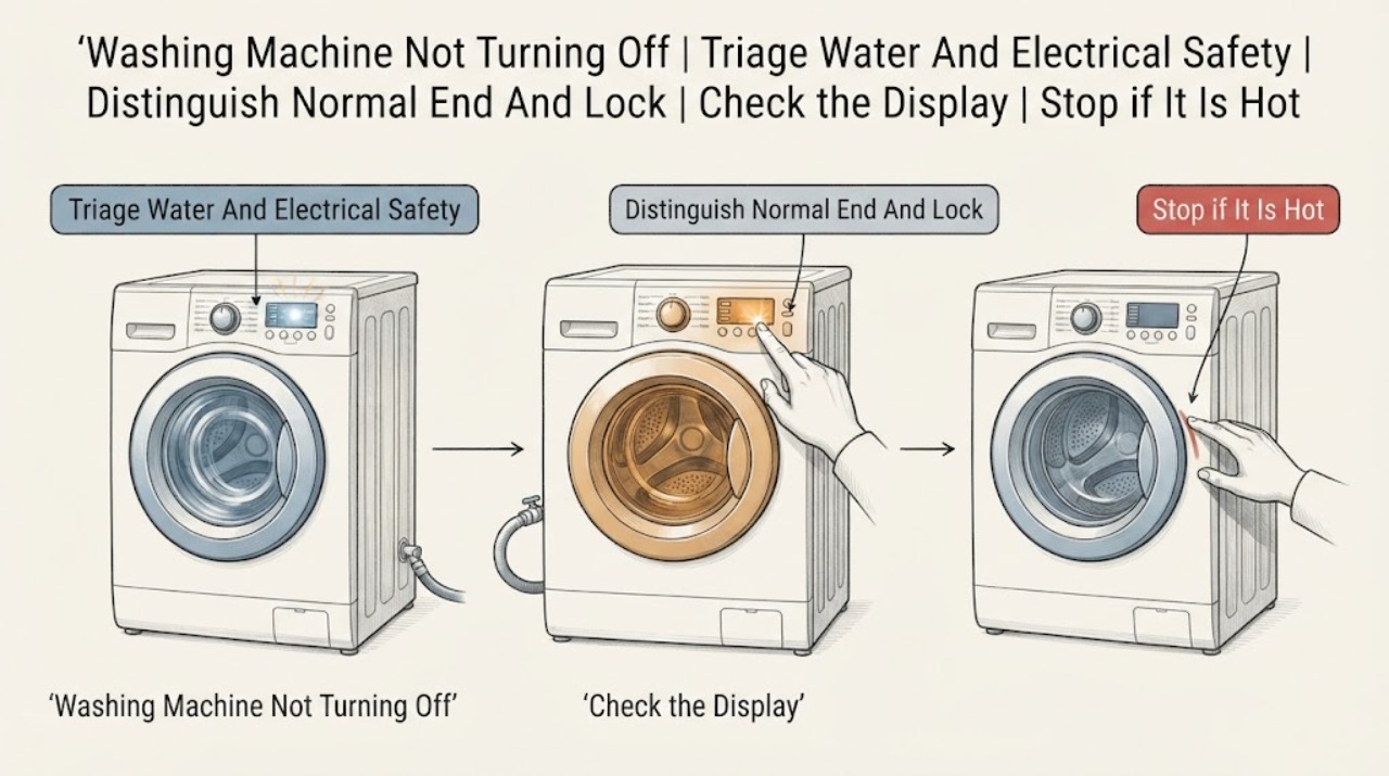 Washing Machine Not Turning Off