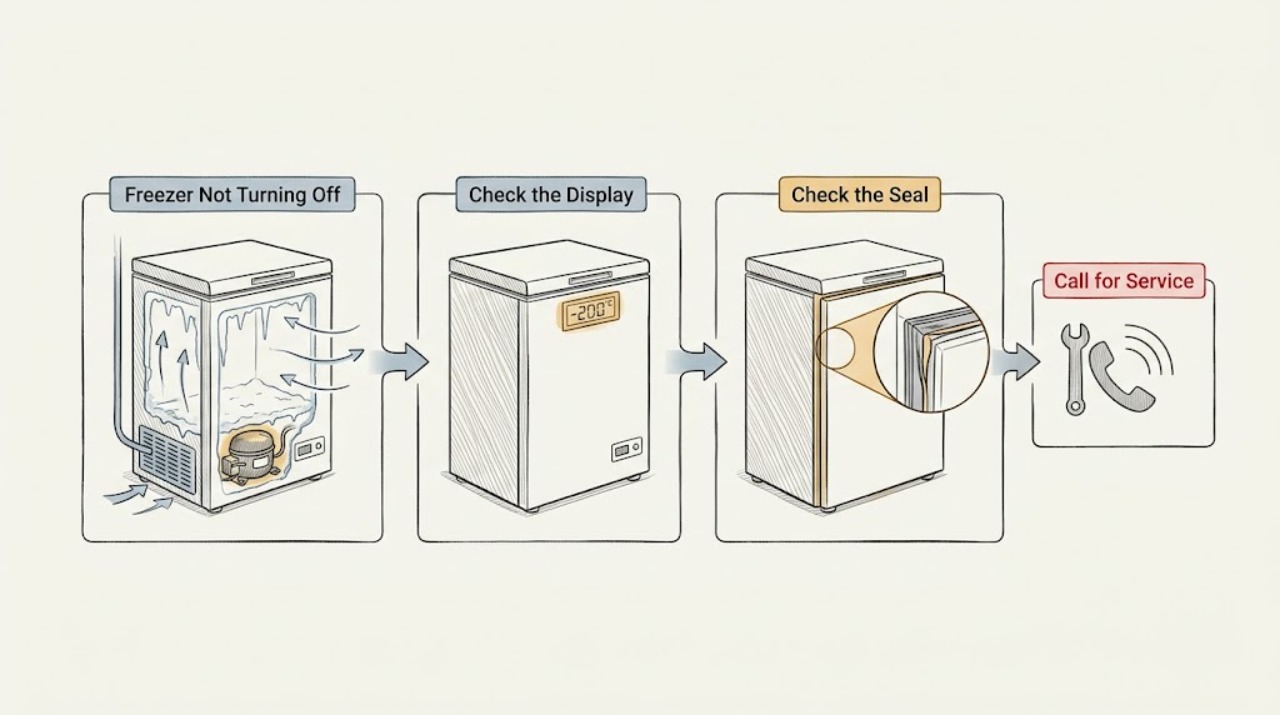 Freezer Not Turning Off