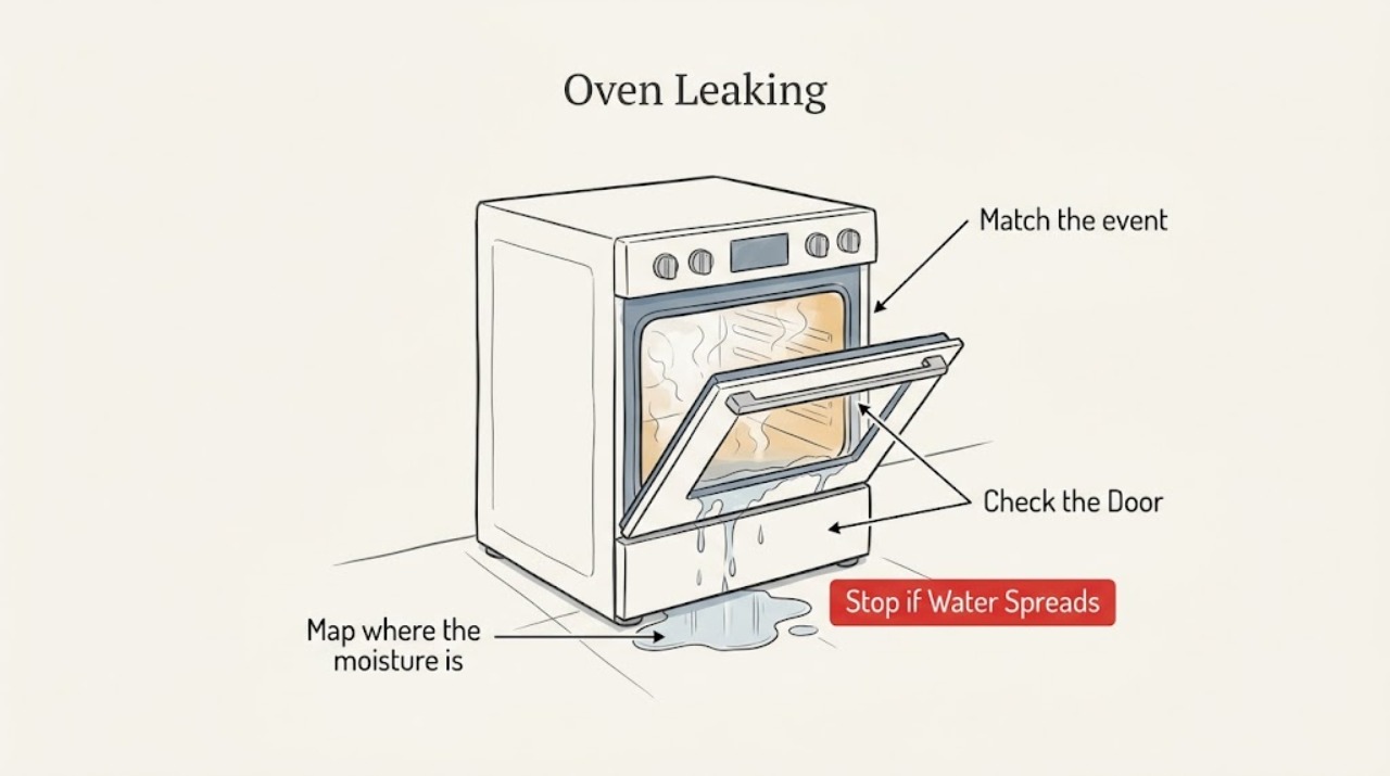 Oven Leaking