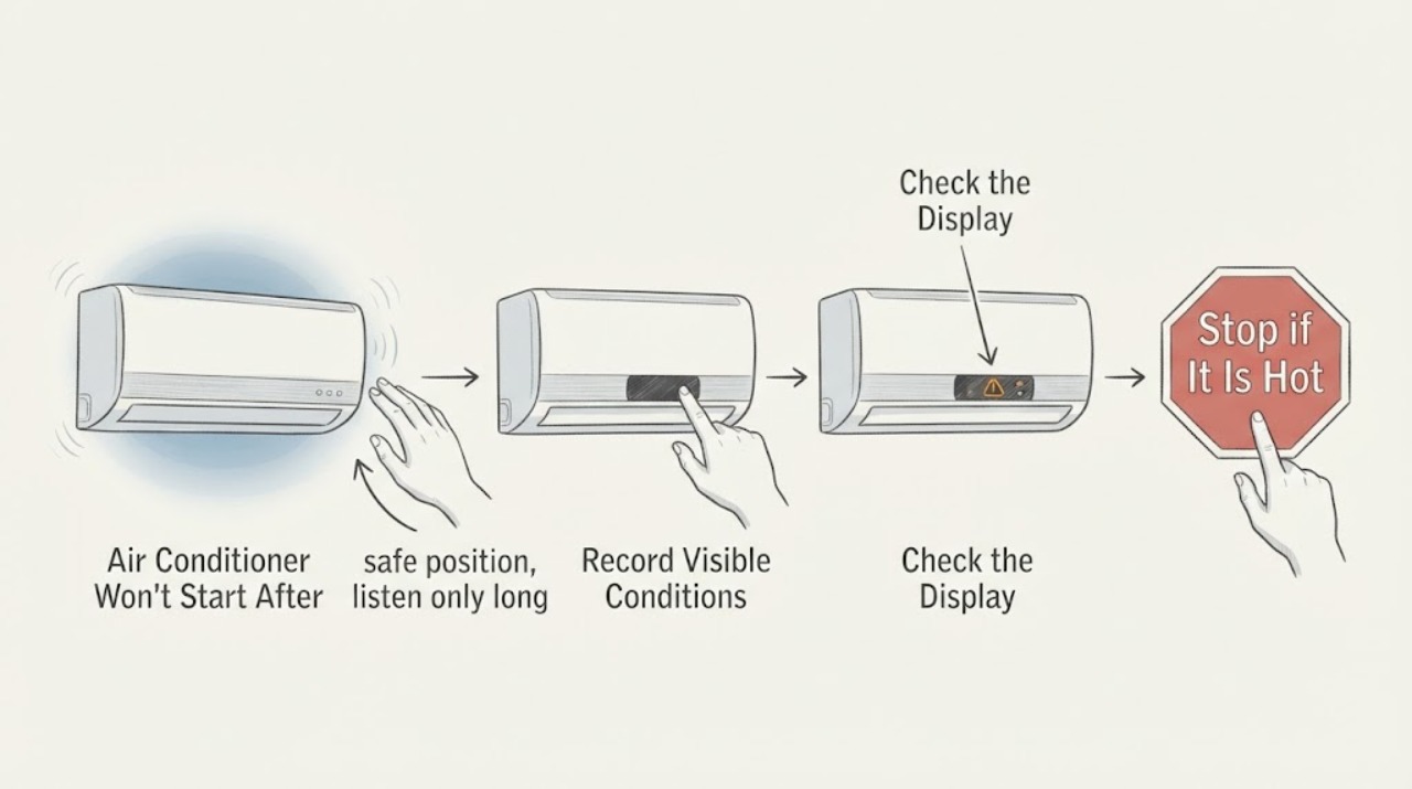Air Conditioner Won't Start After