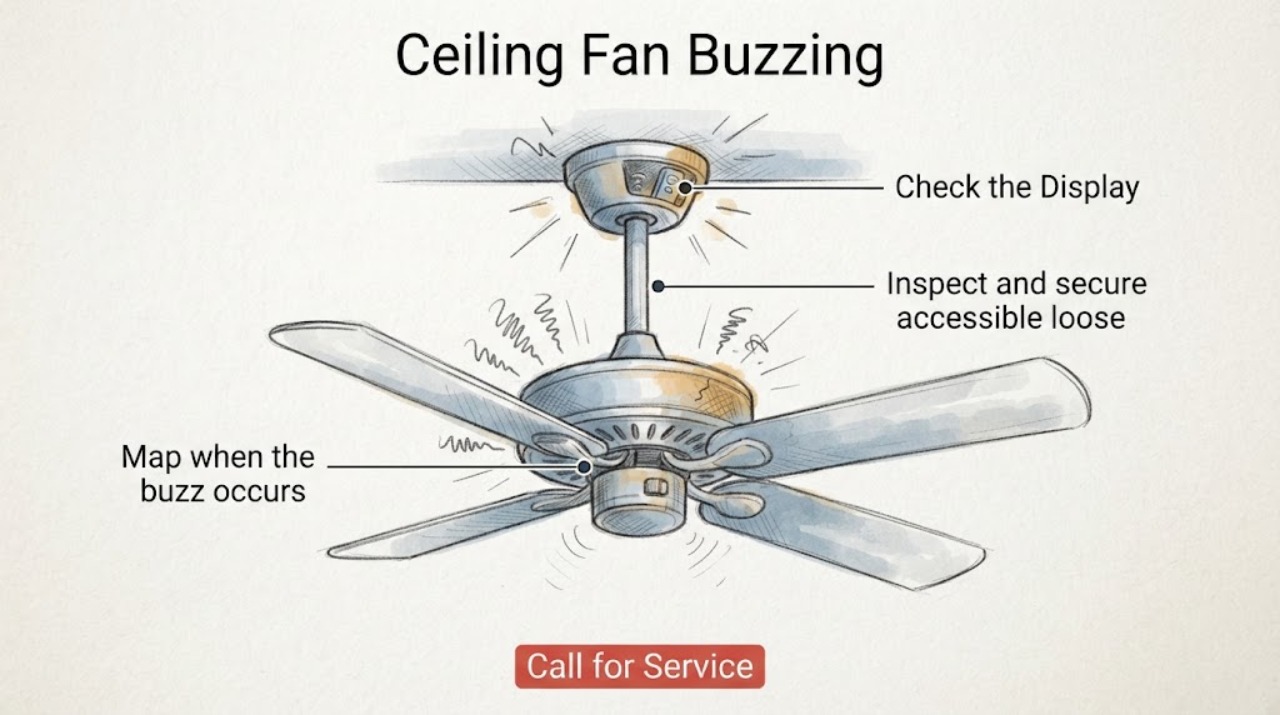 Ceiling Fan Buzzing