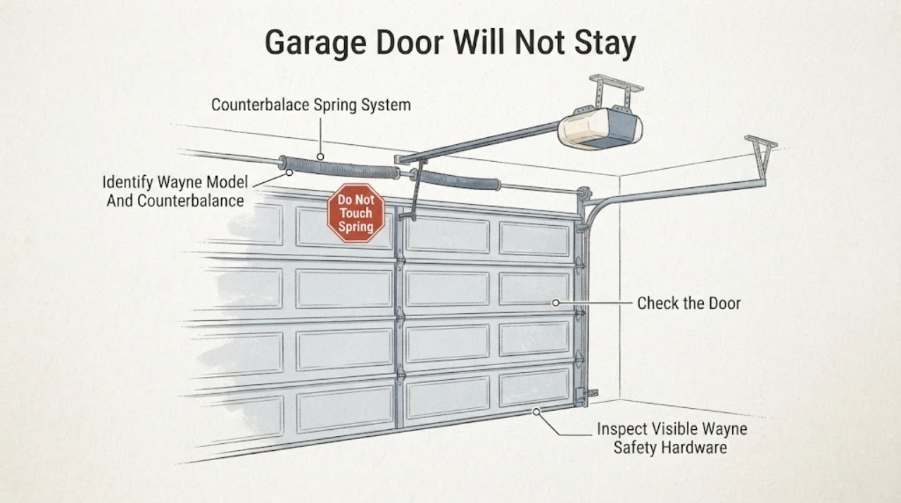 Garage Door Will Not Stay