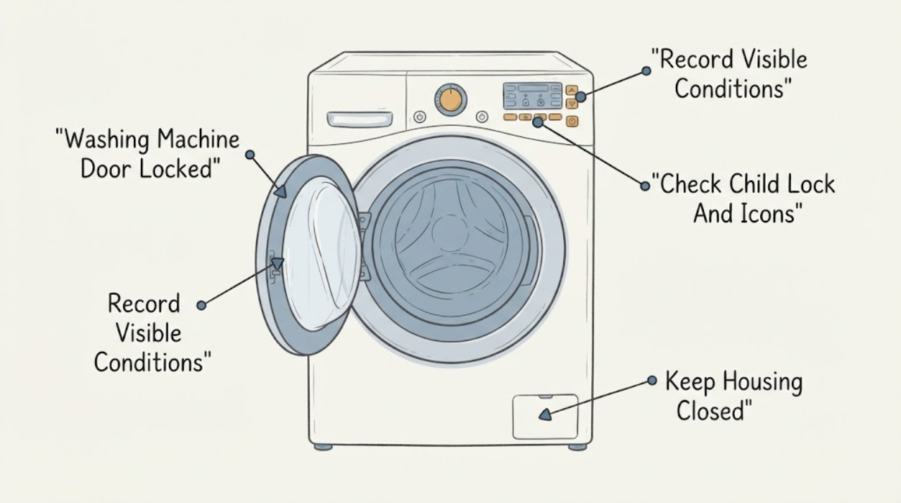 Washing Machine Door Locked