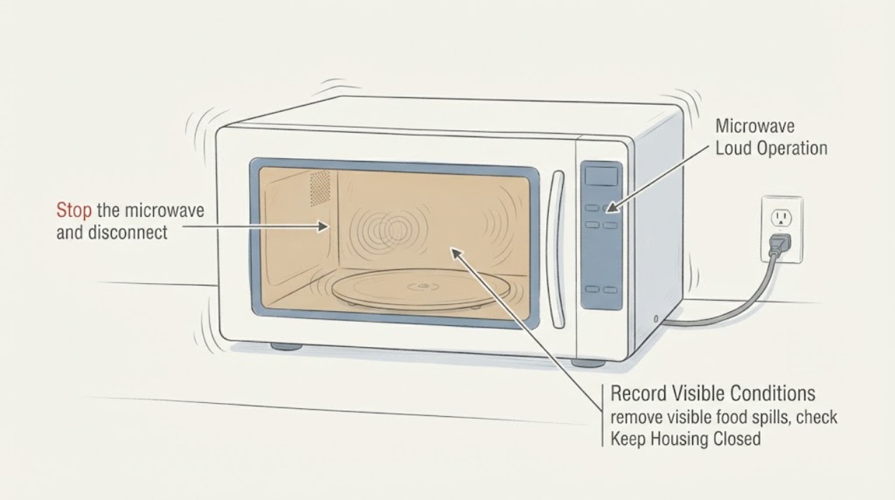 Microwave Loud Operation