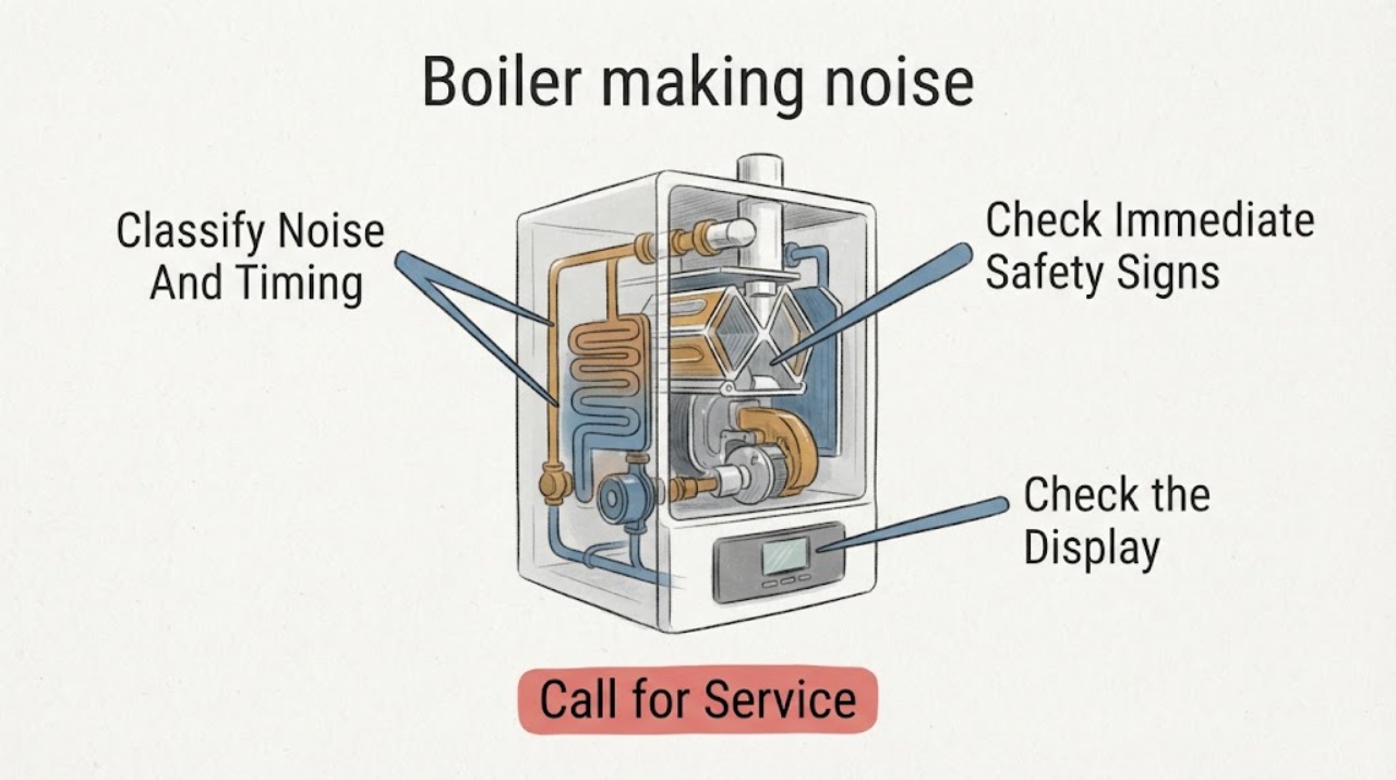 Boiler making noise