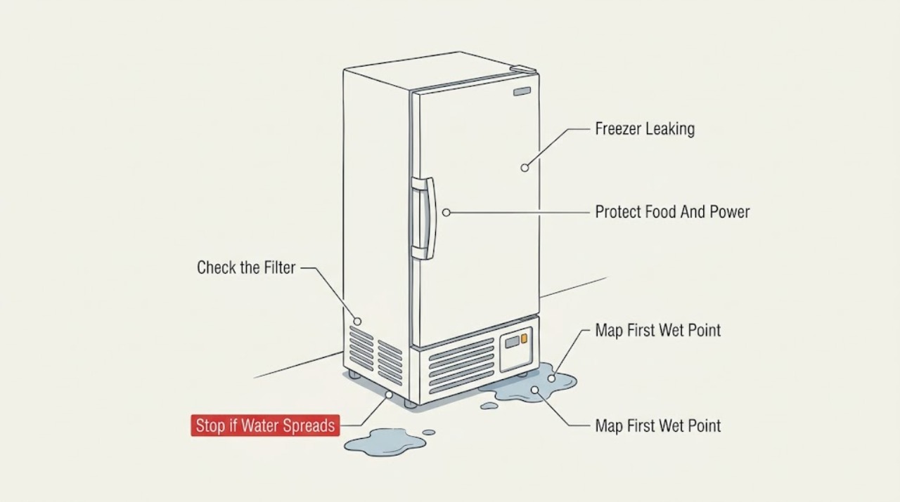 Freezer Leaking