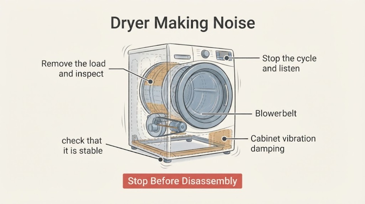 Dryer Making Noise
