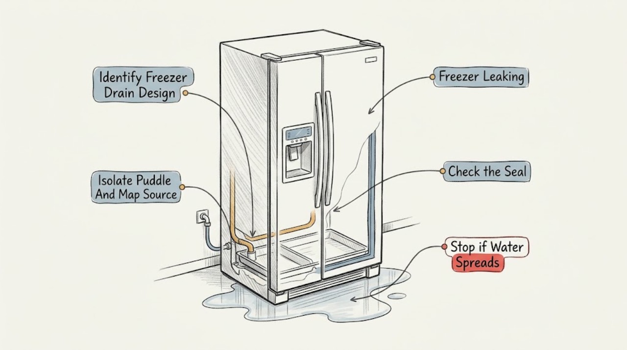Freezer Leaking