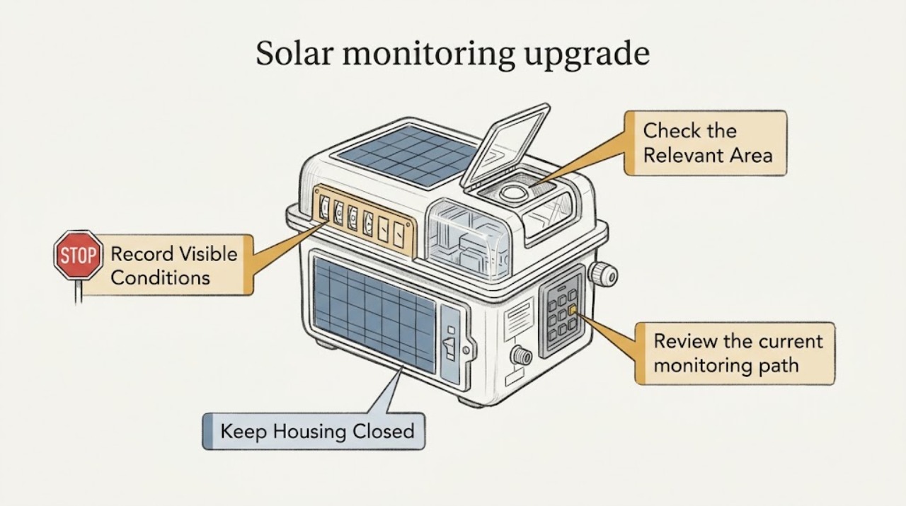 Solar monitoring upgrade