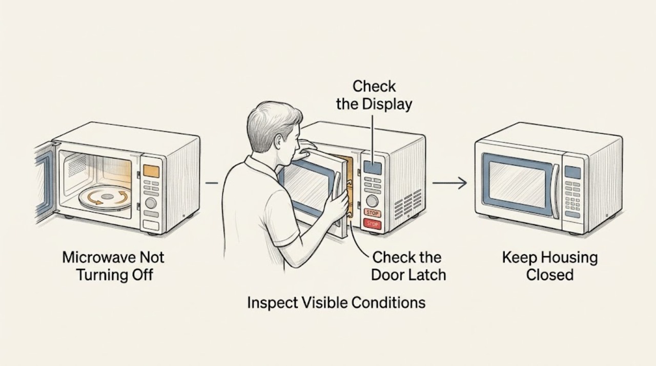 Microwave Not Turning Off