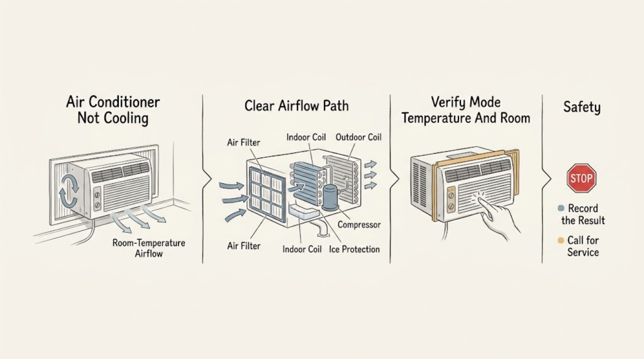 Air Conditioner Not Cooling