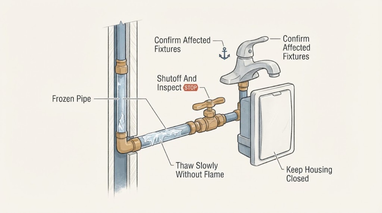 Frozen Pipe