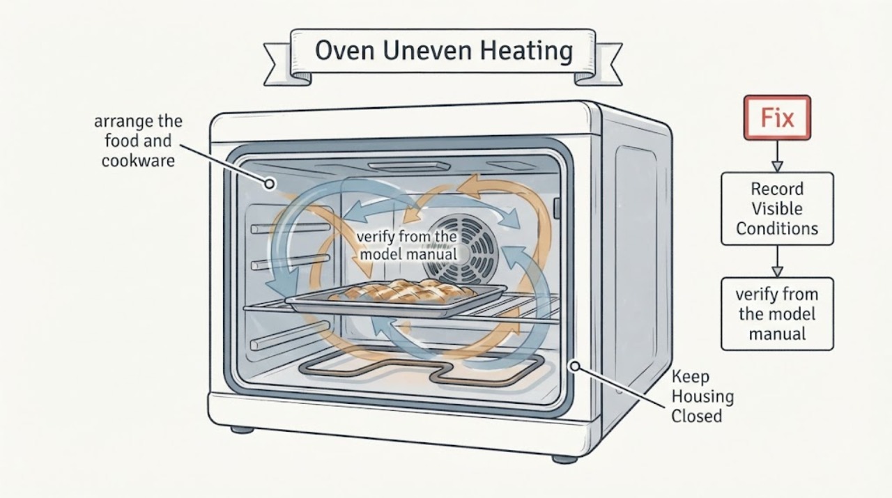 Oven Uneven Heating | Fix