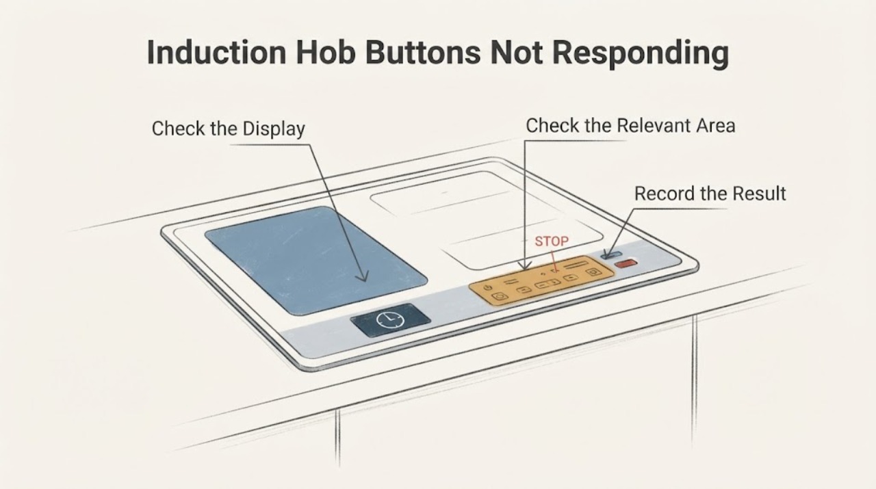 Induction Hob Buttons Not Responding