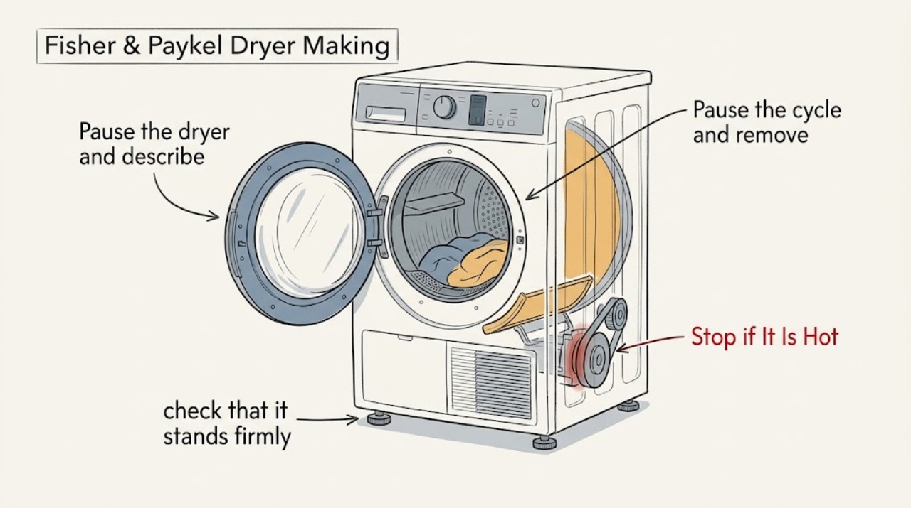 Fisher & Paykel Dryer Making