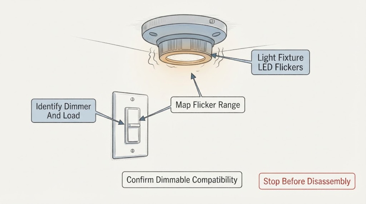 Light Fixture LED Flickers