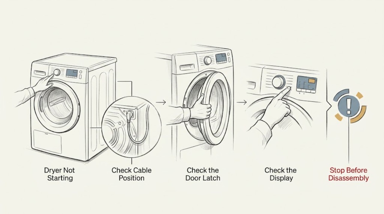 Dryer Not Starting