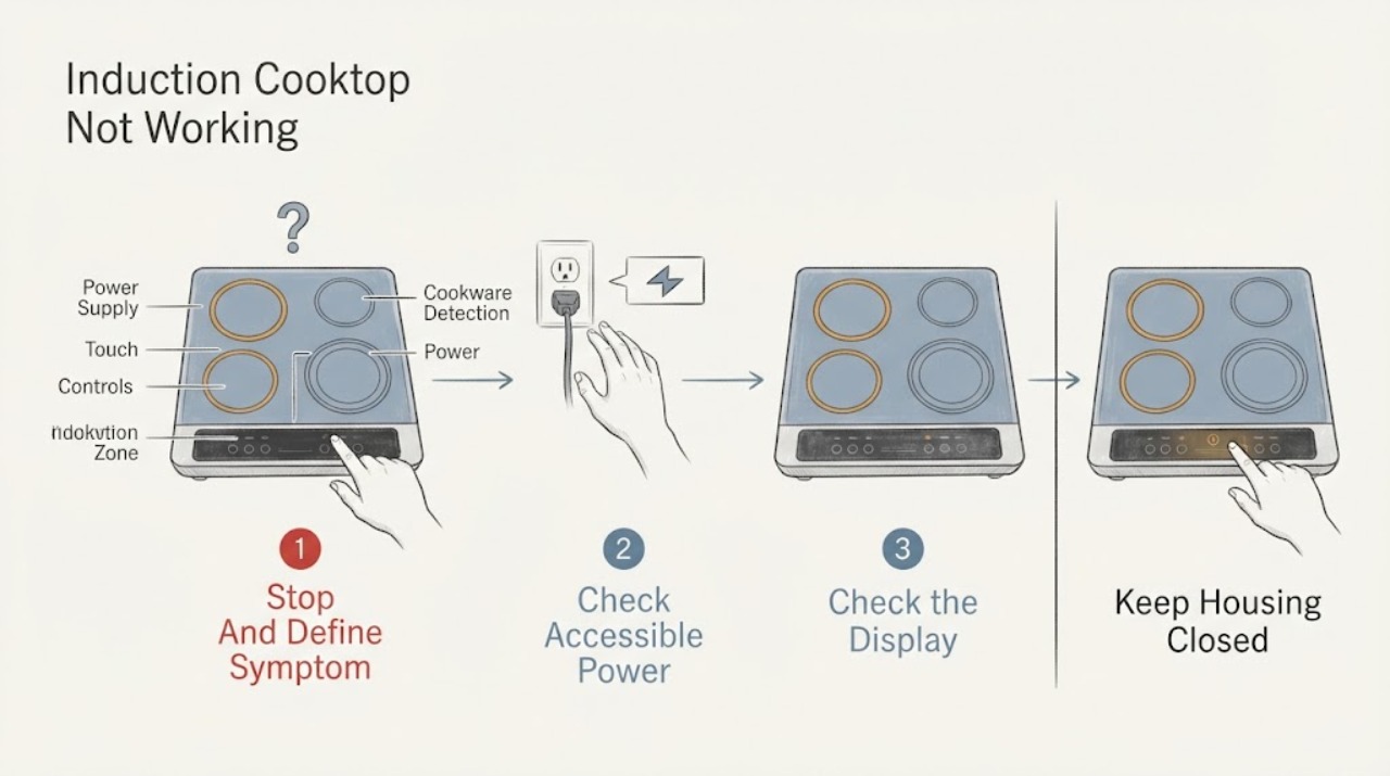 Induction Cooktop Not Working