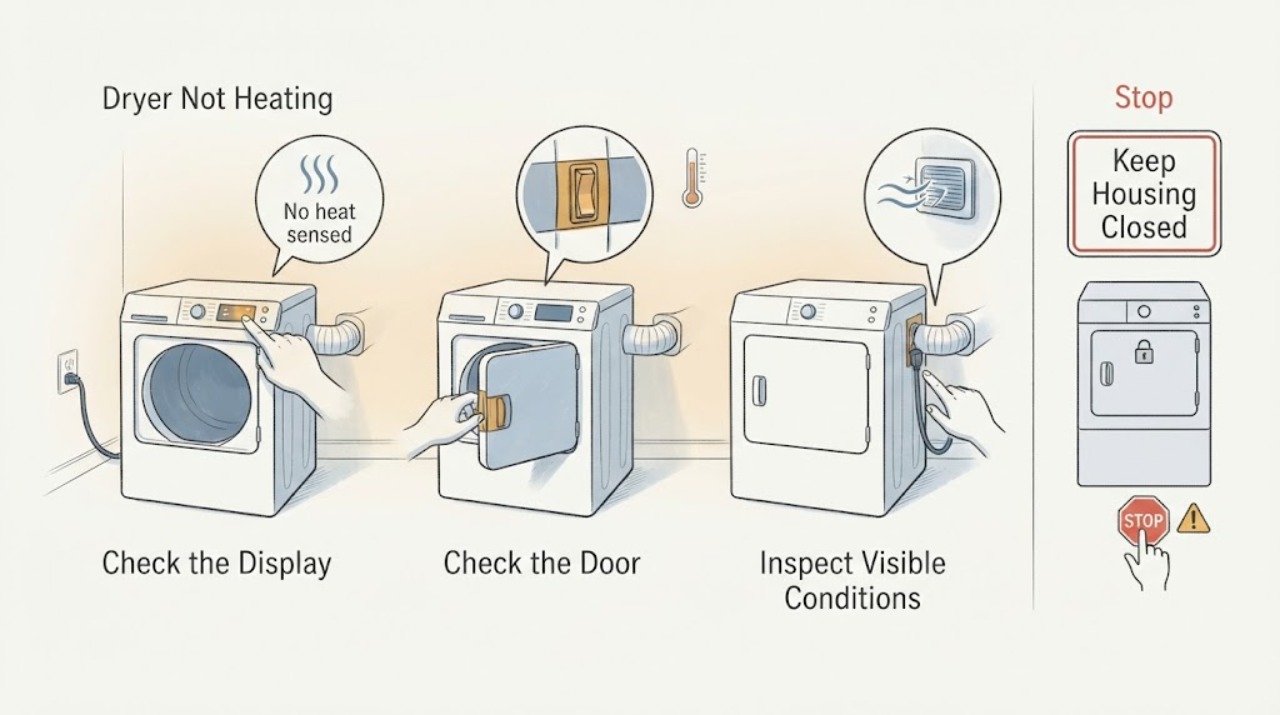 Dryer Not Heating