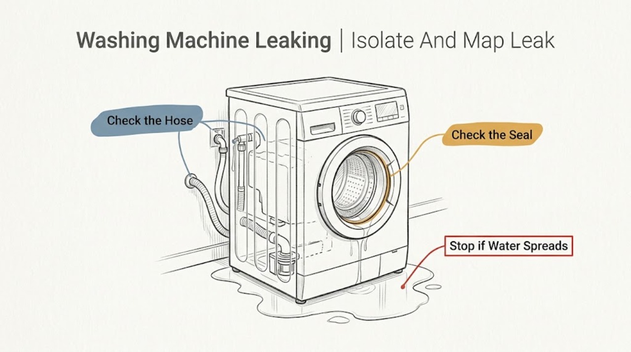 Washing Machine Leaking