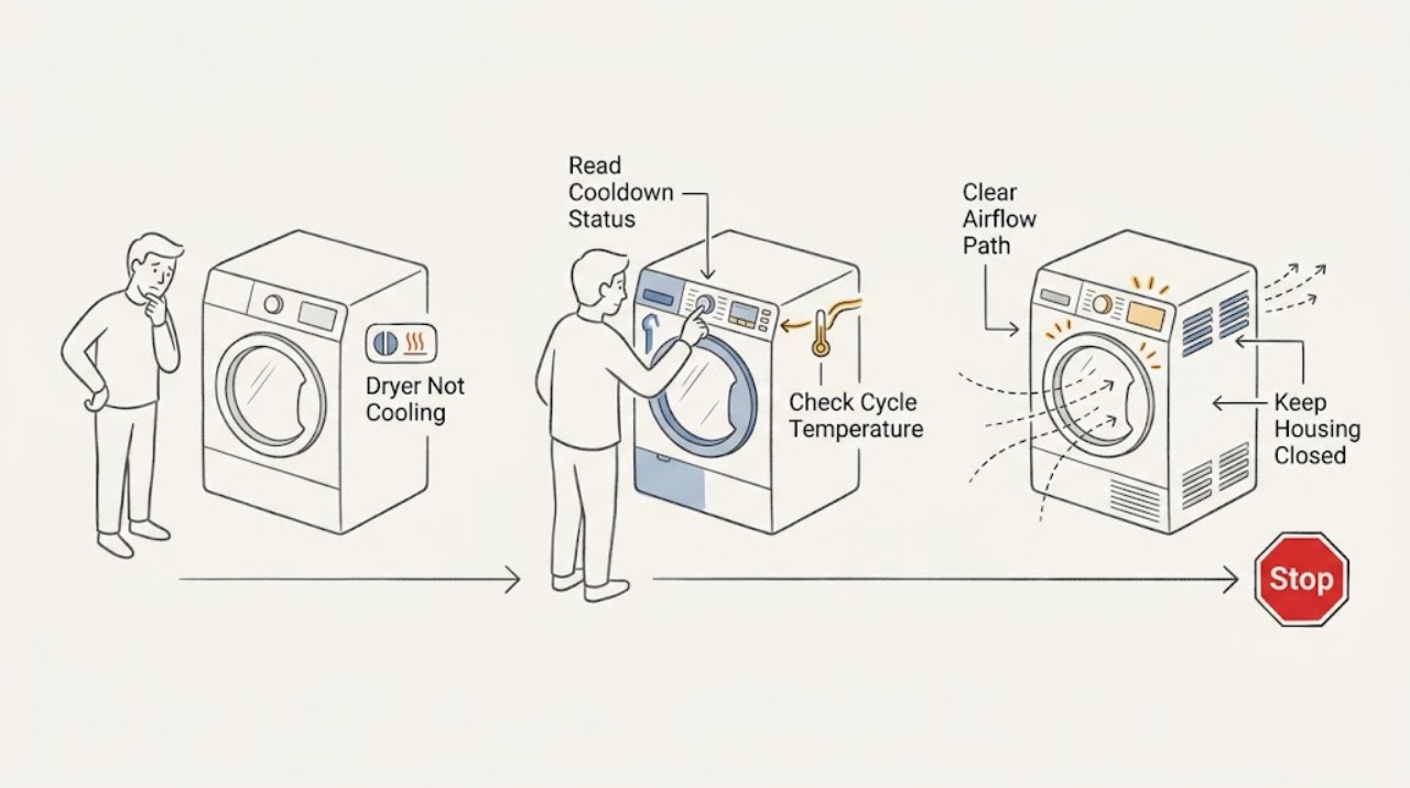 Dryer Not Cooling