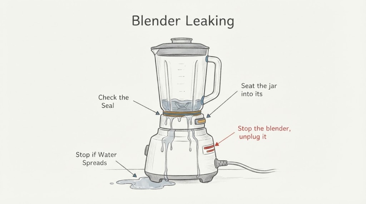 Blender Leaking