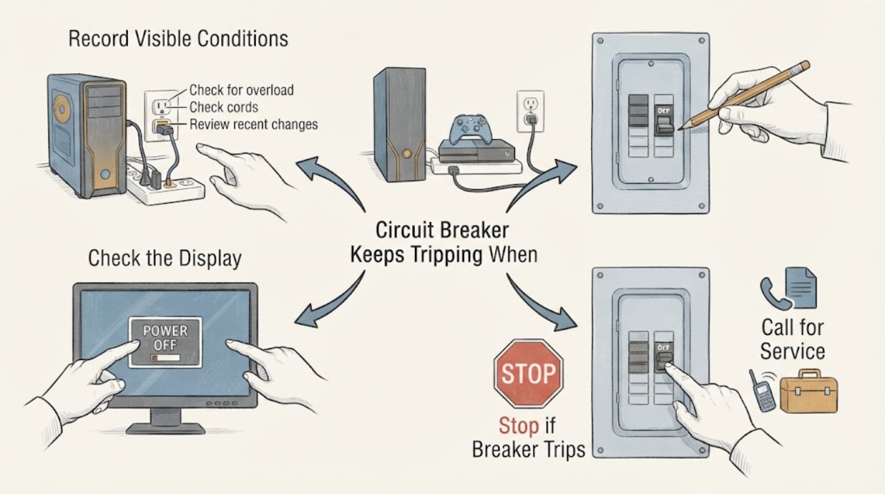 Circuit Breaker Keeps Tripping When