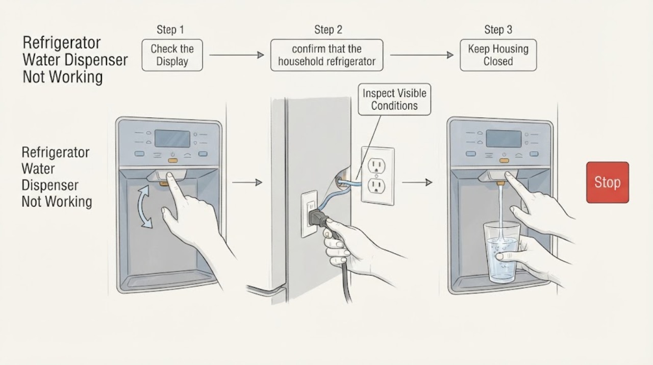 Refrigerator Water Dispenser Not Working