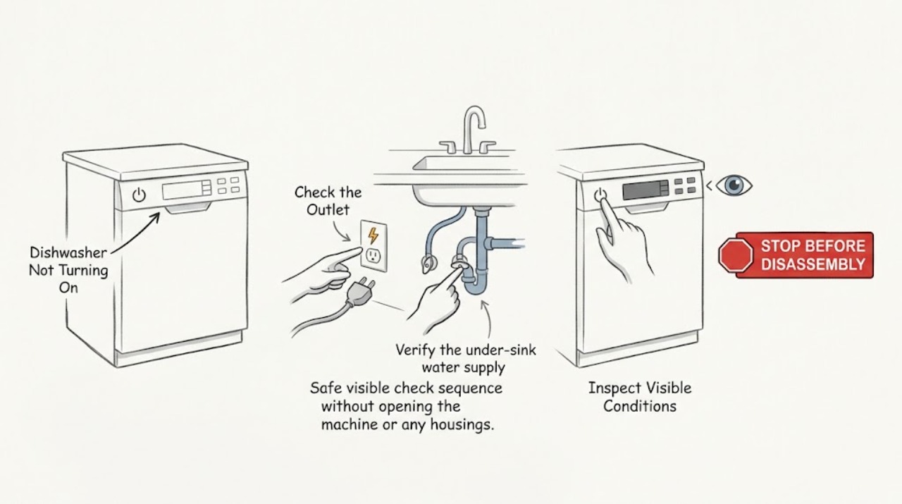 Dishwasher Not Turning On