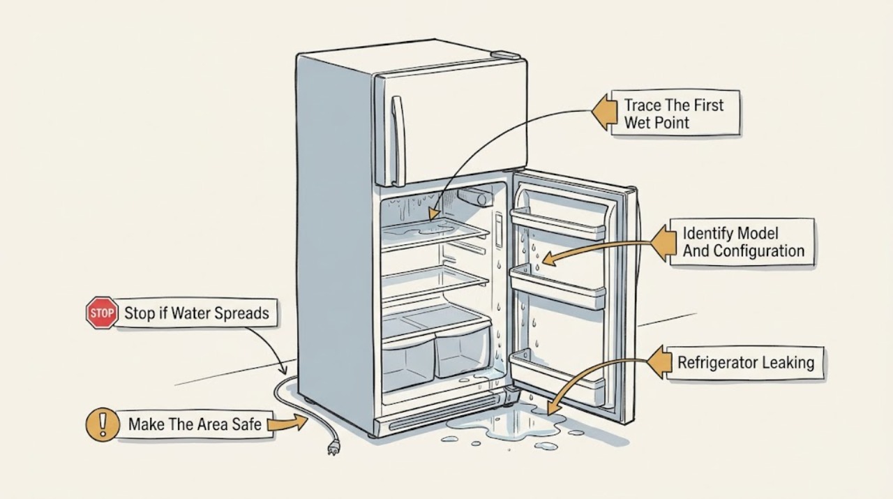 Refrigerator Leaking