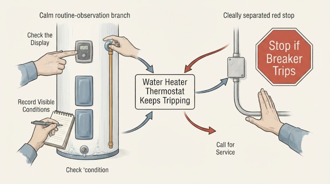 Water Heater Thermostat Keeps Tripping
