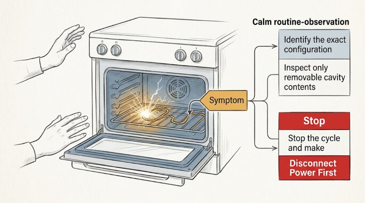 Oven Sparking