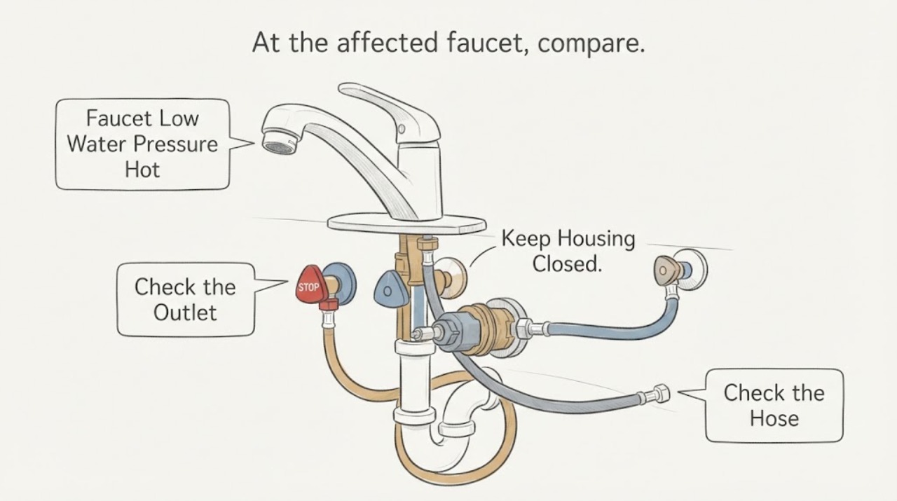 Faucet Low Water Pressure Hot