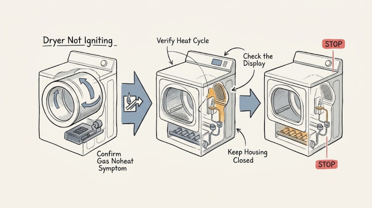 Dryer Not Igniting
