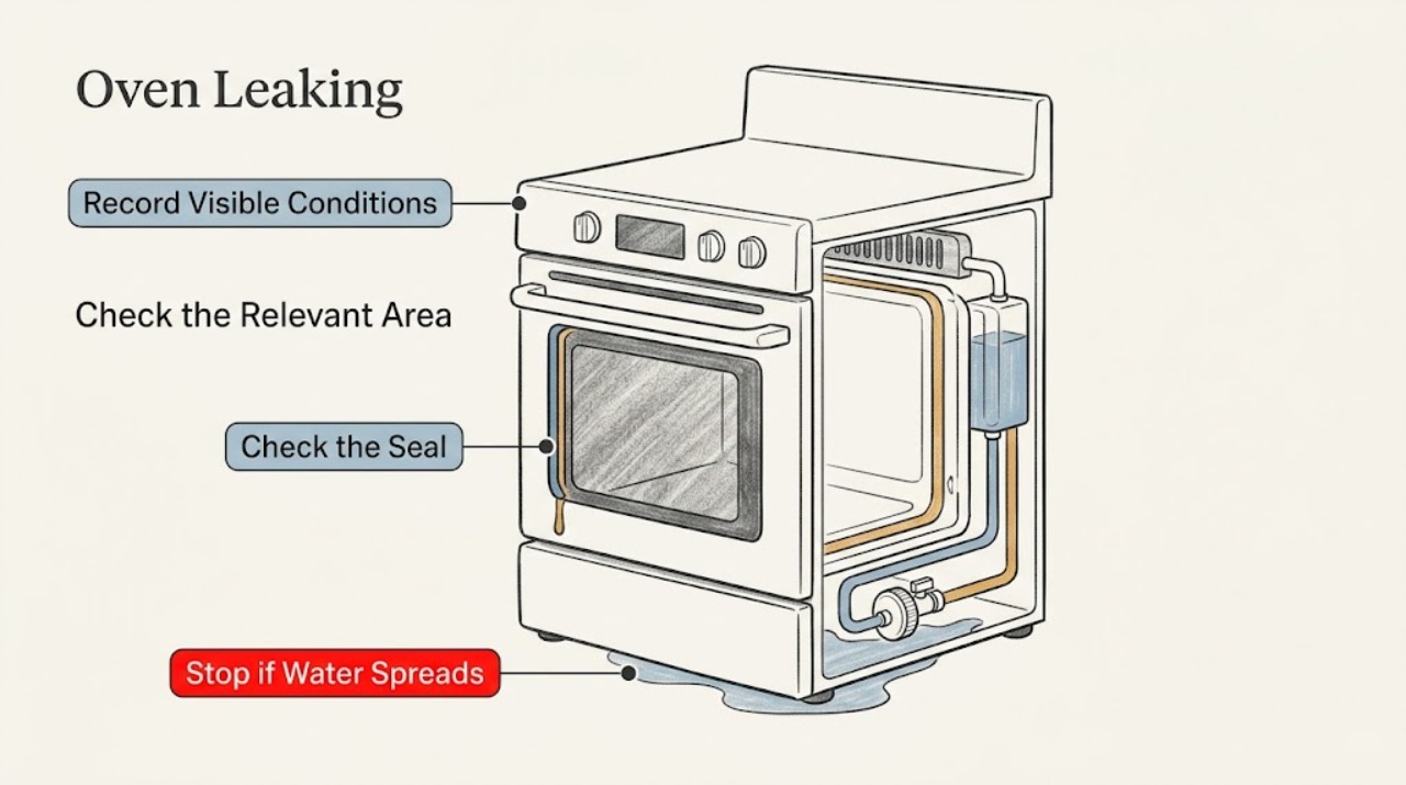 Oven Leaking
