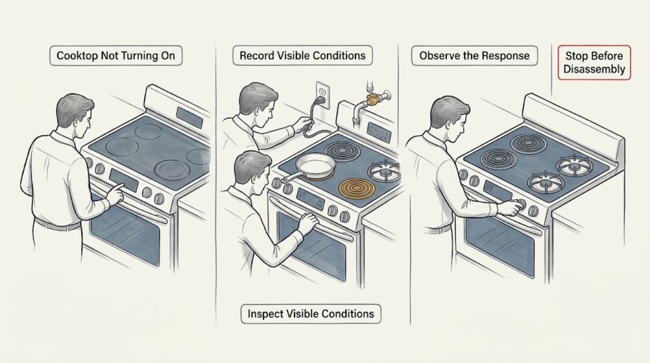 Cooktop Not Turning On