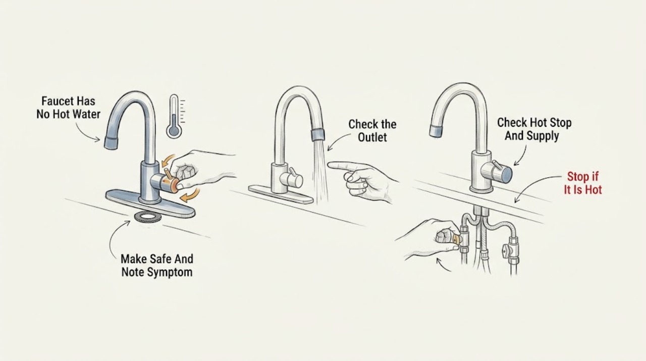 Faucet Has No Hot Water